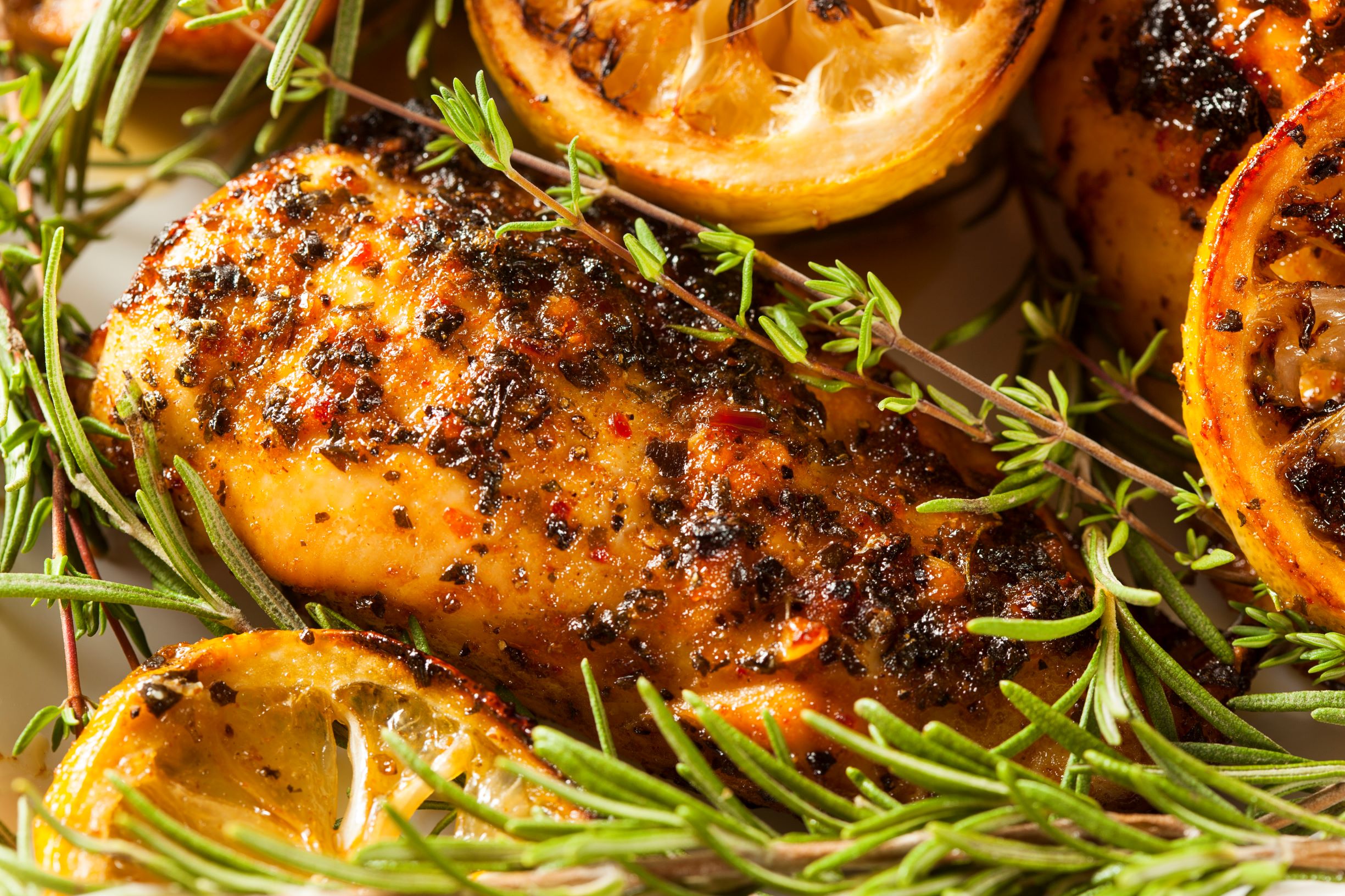 easy herb chicken with lemon and garlic